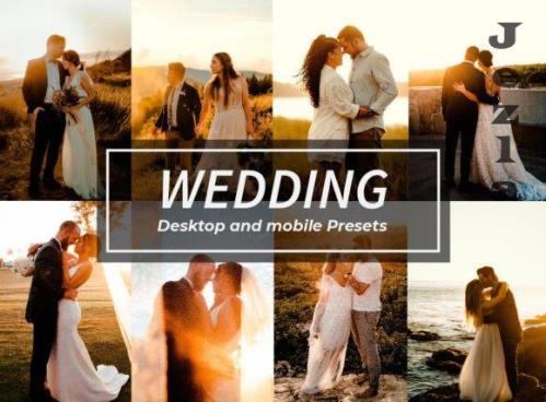 8 Sunset Wedding Lightroom Presets