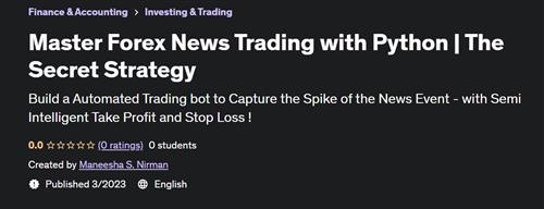 Master Forex News Trading with Python - The Secret Strategy
