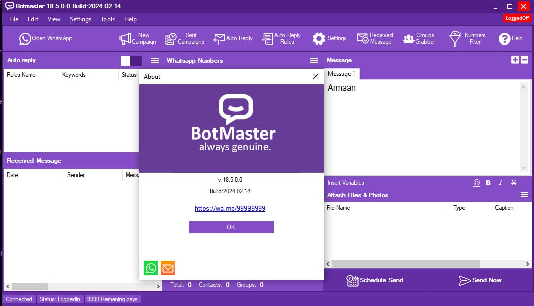 BotMaster Business