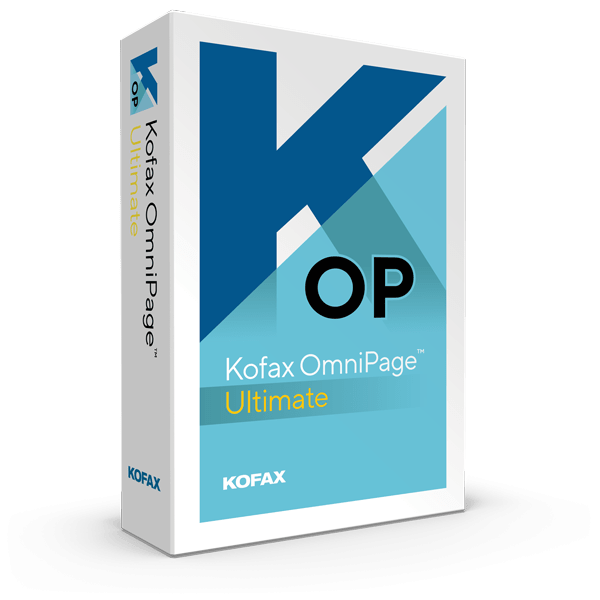 Kofax OmniPage Ultimate 19.2
