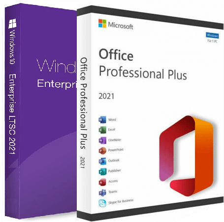 Windows 10 Enterprise LTSC 2021 21H2 Build 19044.2728 With Office 2021 Pro Plus Multilingual Prea...