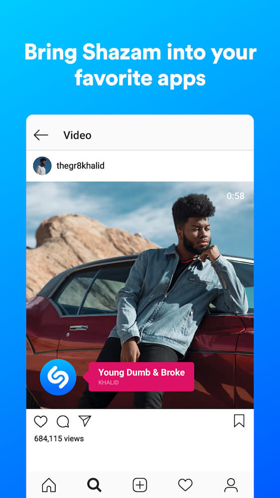 Shazam: Discover songs & lyrics in seconds