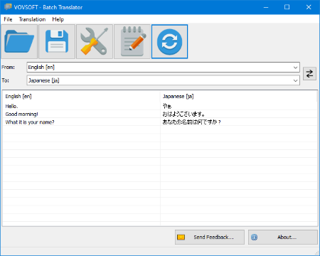 VovSoft Batch Translator 2.3.0