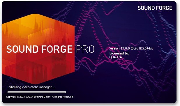 MAGIX SOUND FORGE Pro 17.0.0.81 Multilingual