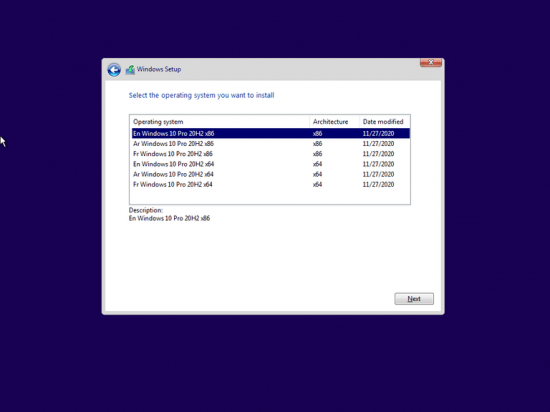 Windows 10 Pro OEM 20H2 10.0.19042.662 (x86/x64) Multilanguage Preactivated November 2020